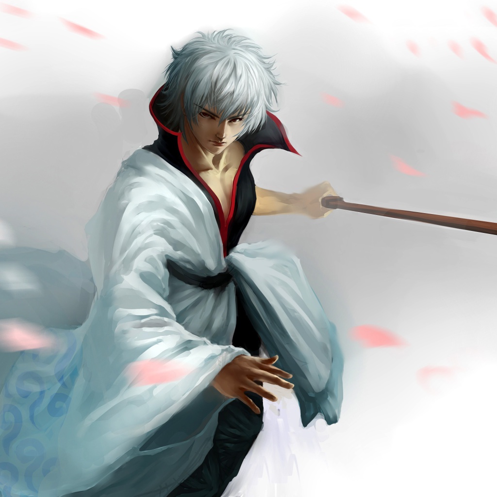 Screenshot №1 pro téma Sakata Gintoki - Gintama 1024x1024