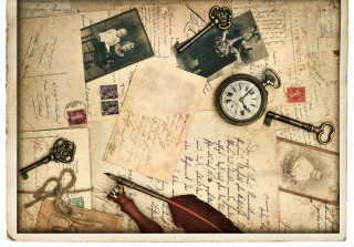 Vintage Composition Wallpaper for Android, iPhone and iPad