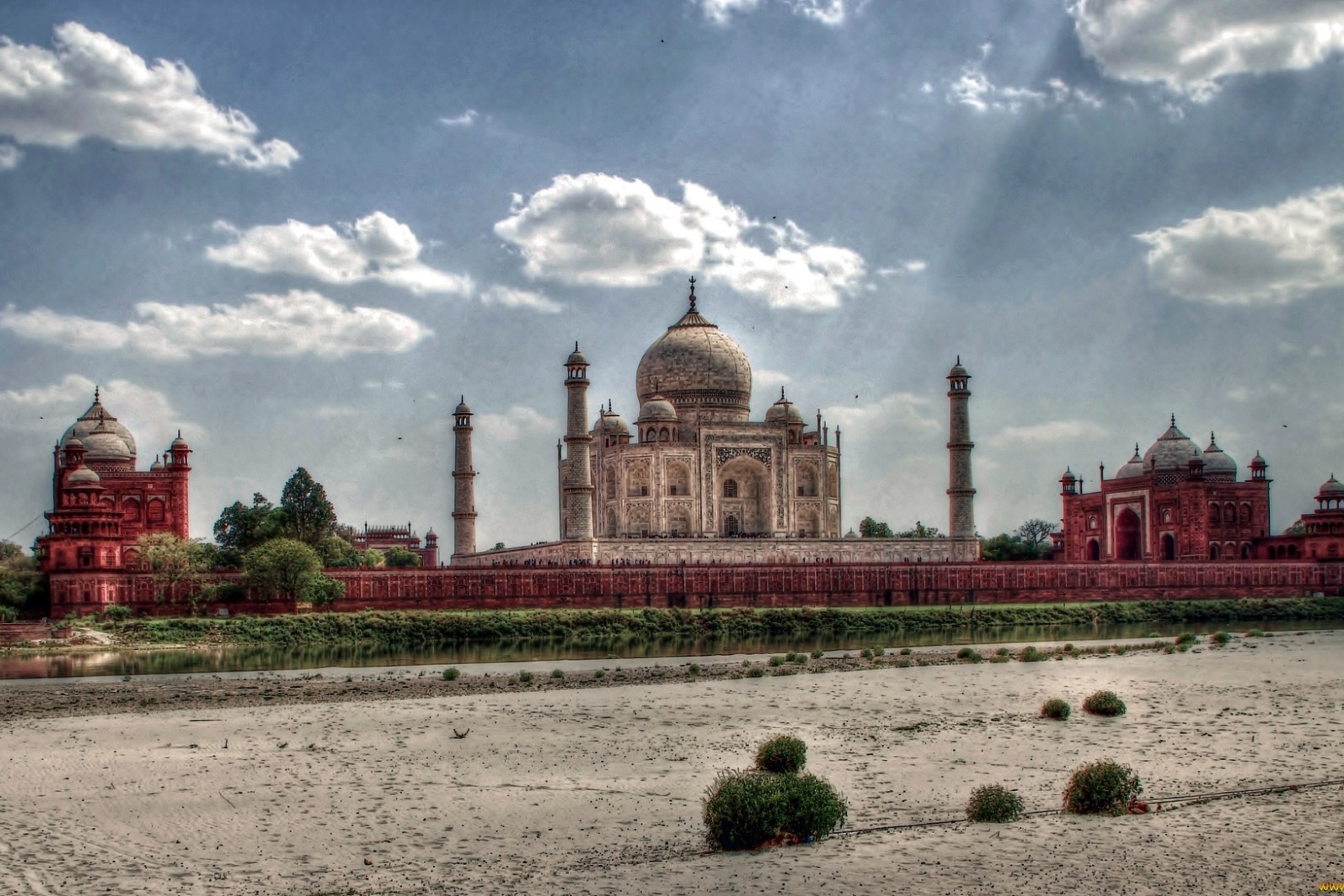 Screenshot №1 pro téma Taj Mahal, India 2880x1920