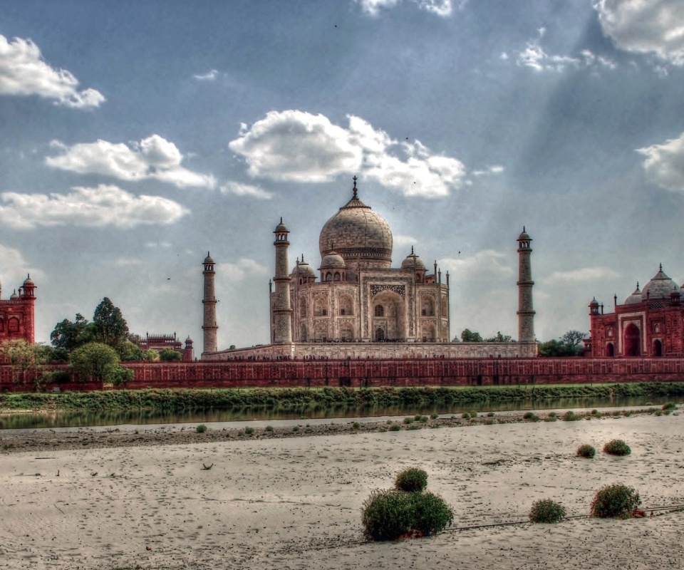 Das Taj Mahal, India Wallpaper 960x800