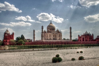 Taj Mahal, India - Fondos de pantalla gratis 