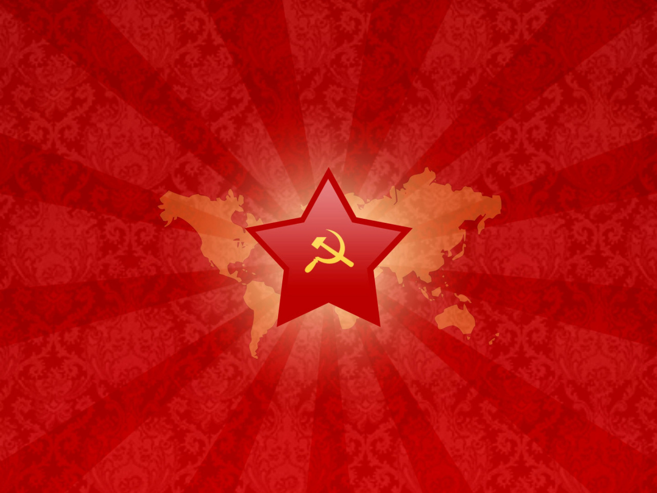 Das Soviet Union Logo Wallpaper 1280x960
