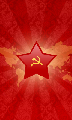 Das Soviet Union Logo Wallpaper 240x400