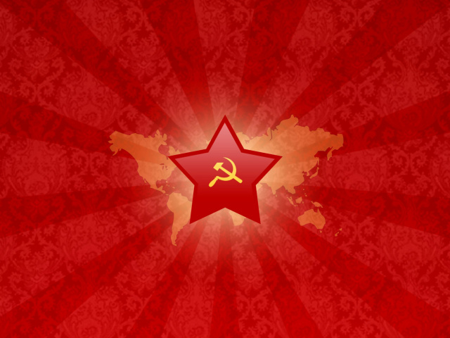Soviet Union Logo wallpaper 640x480