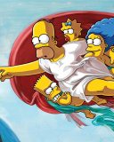Simpsons HD wallpaper 128x160