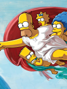Fondo de pantalla Simpsons HD 132x176
