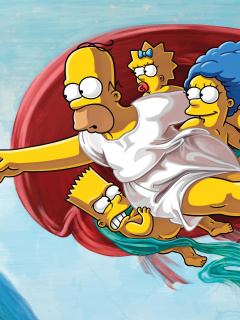 Screenshot №1 pro téma Simpsons HD 240x320