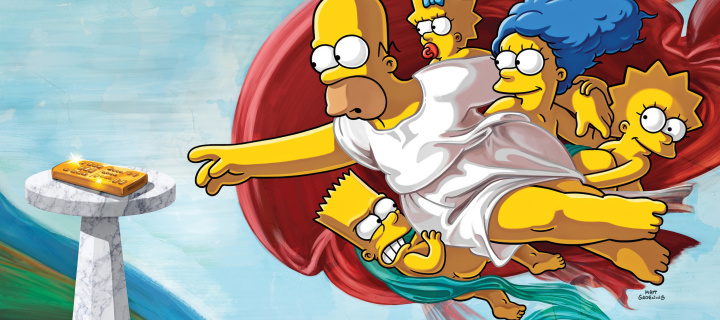 Fondo de pantalla Simpsons HD 720x320