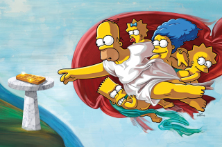 Simpsons HD Background for Android, iPhone and iPad