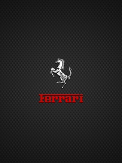 Screenshot №1 pro téma Ferrari Logo 240x320