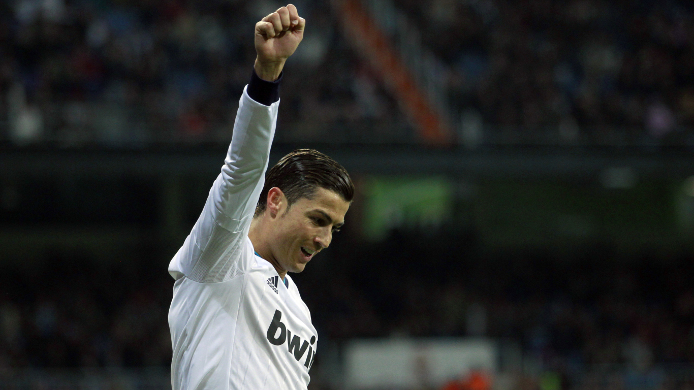Fondo de pantalla Real Madrid - Cristiano Ronaldo 1366x768