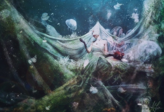 Underwater Abstraction - Obrázkek zdarma pro 800x600