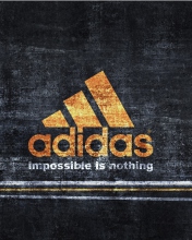 Adidas – Impossible is Nothing wallpaper 176x220
