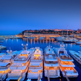Kostenloses Monaco Hercules Port Wallpaper für iPad mini 2