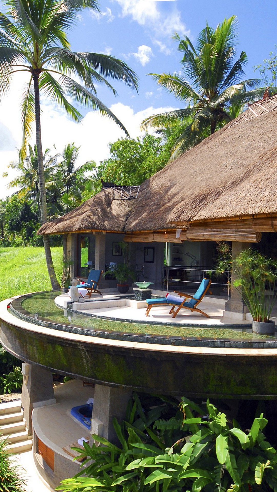 Sfondi Bali Luxury Hotel 1080x1920