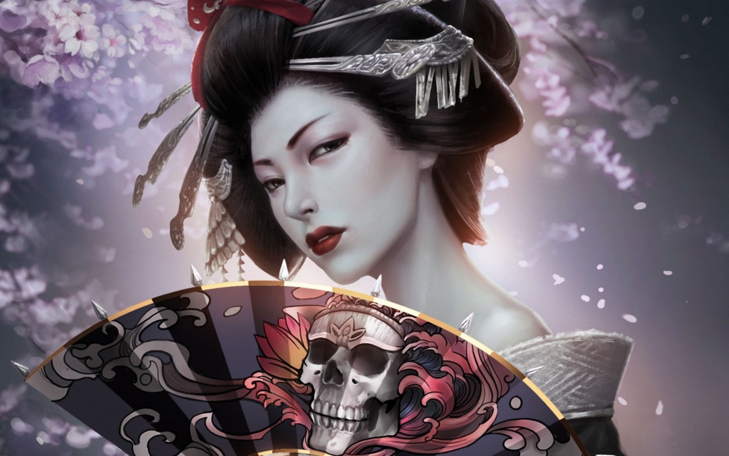 Fondo de pantalla Japanese Geisha 1440x900