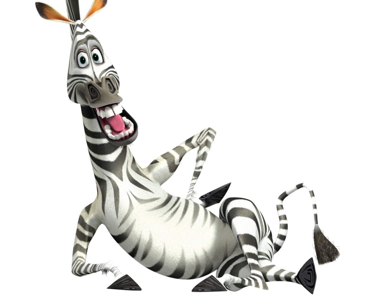 Обои Zebra - Madagascar 4 1280x1024