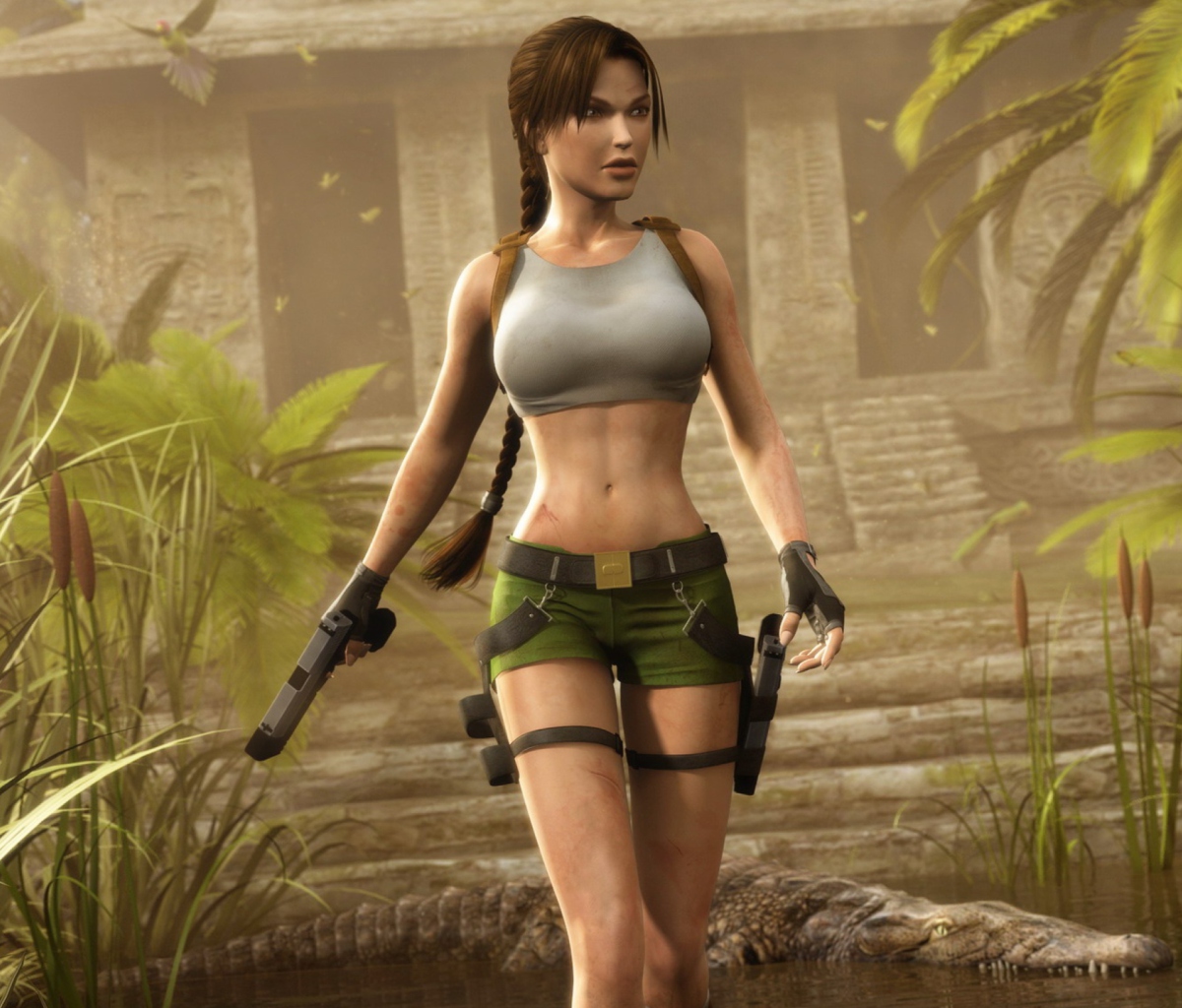 Lara Croft wallpaper 1200x1024