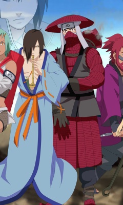 Naruto Shippuden, Jinchurikis, Uchiha, Tobi, Obito screenshot #1 240x400