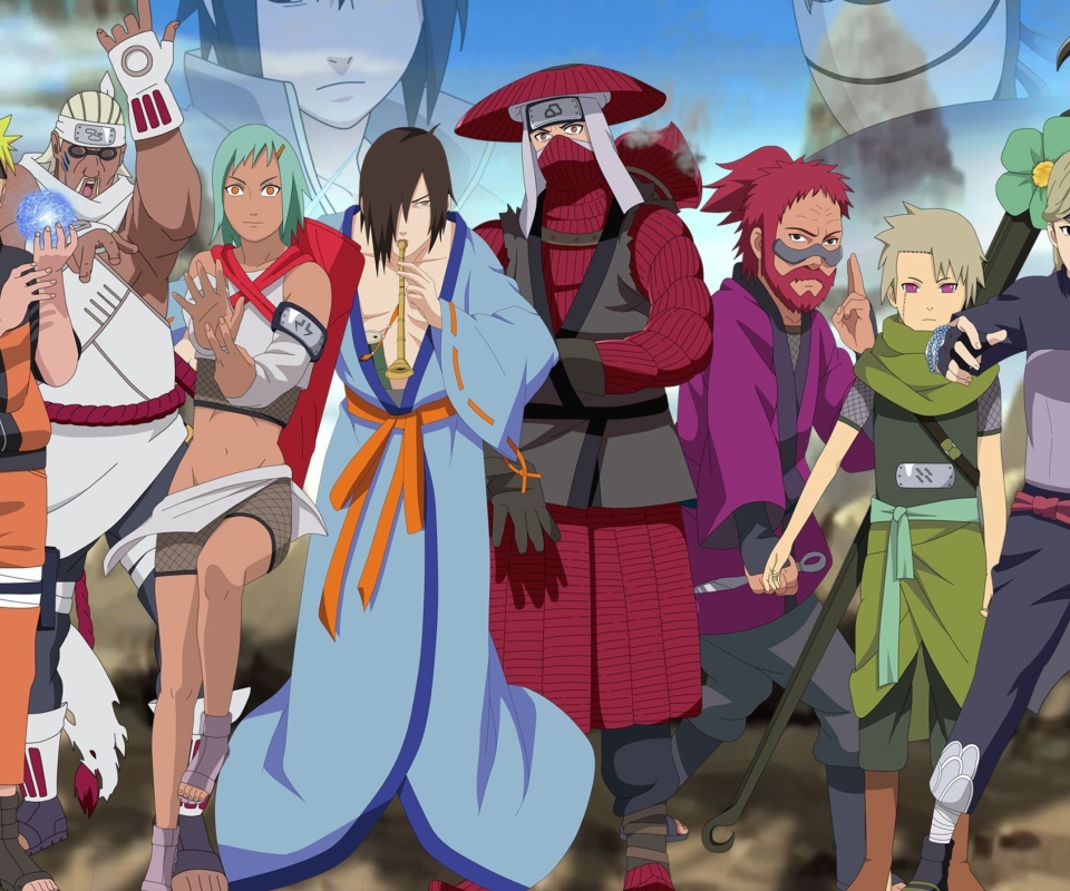Screenshot №1 pro téma Naruto Shippuden, Jinchurikis, Uchiha, Tobi, Obito 960x800