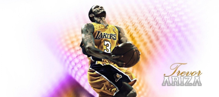 Обои Trevor Ariza - Los-Angeles Lakers 720x320
