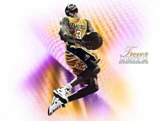 Trevor Ariza - Los-Angeles Lakers - Obrázkek zdarma pro Motorola DROID