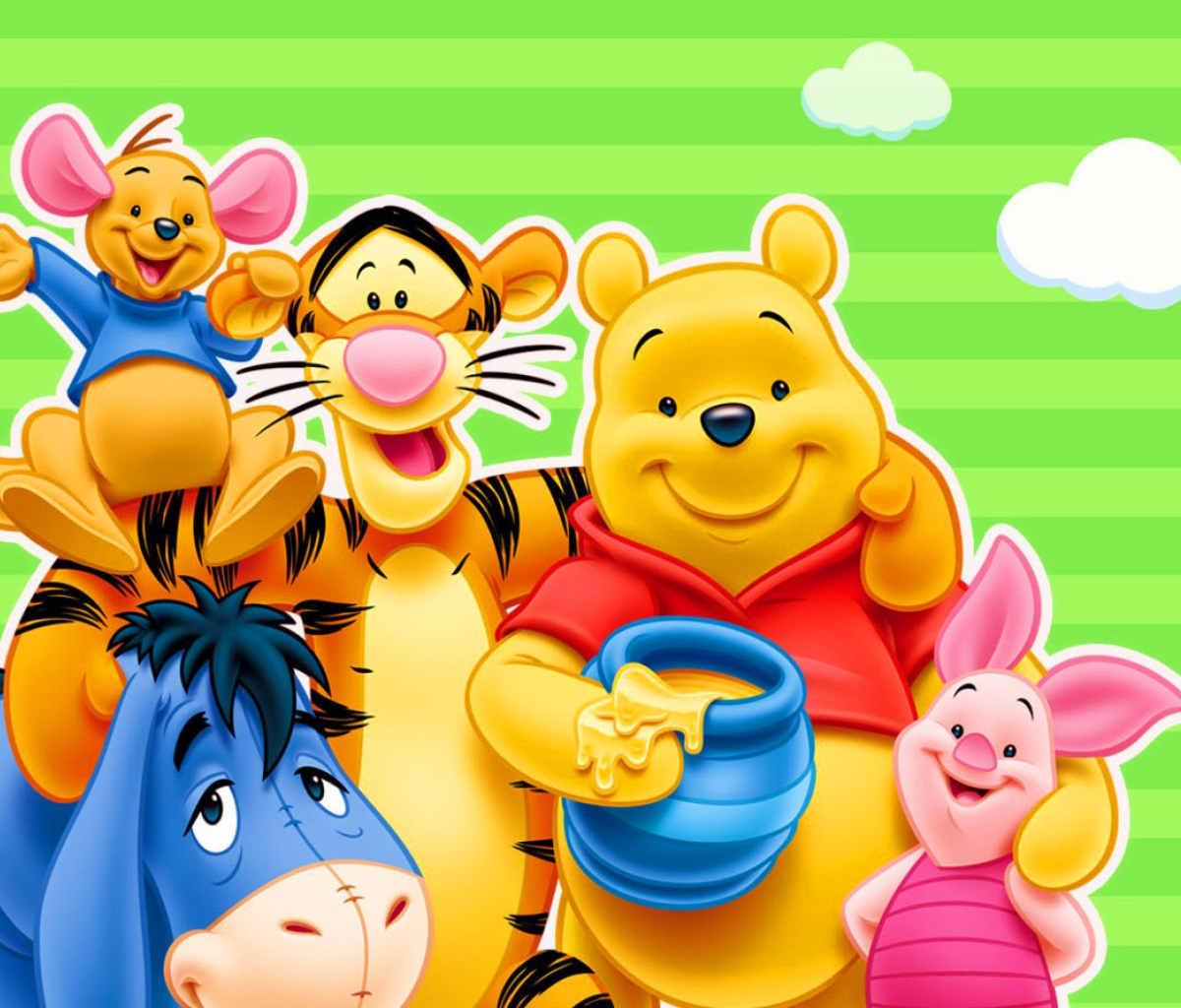 Fondo de pantalla Winnie the Pooh 1200x1024