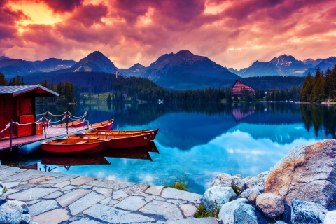 Lake In Canada screenshot #1 480x320