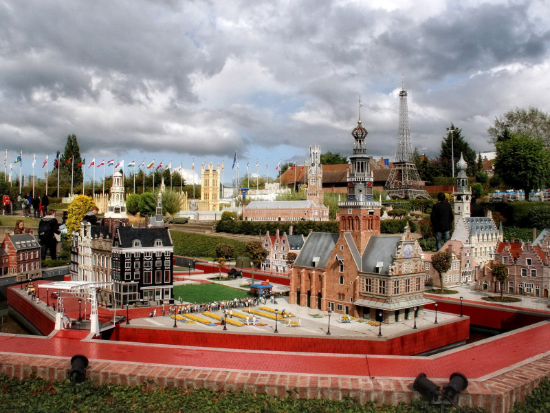 Обои Belgium Mini Europe Miniature Park 800x600