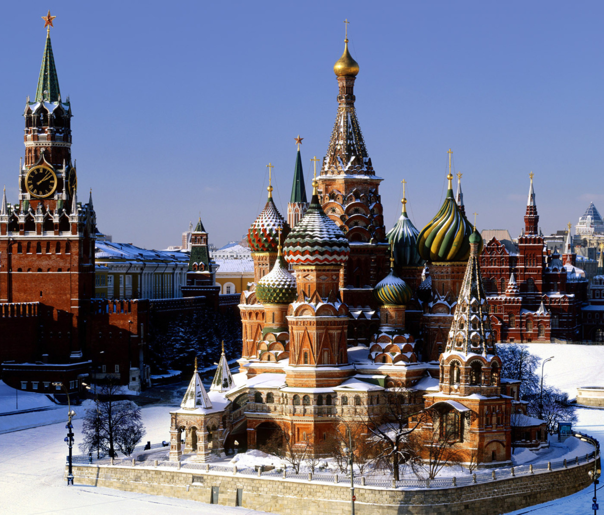 Moscow - Red Square wallpaper 1200x1024