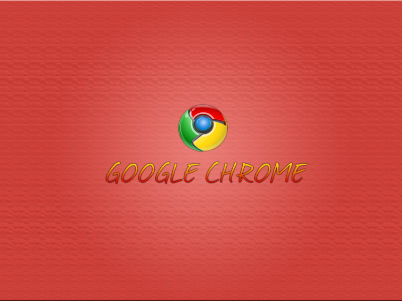Das Google Chrome Browser Wallpaper 800x600