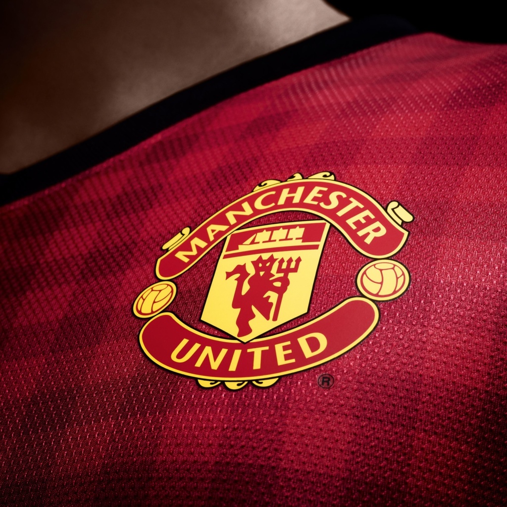 Manchester United Logo wallpaper 1024x1024