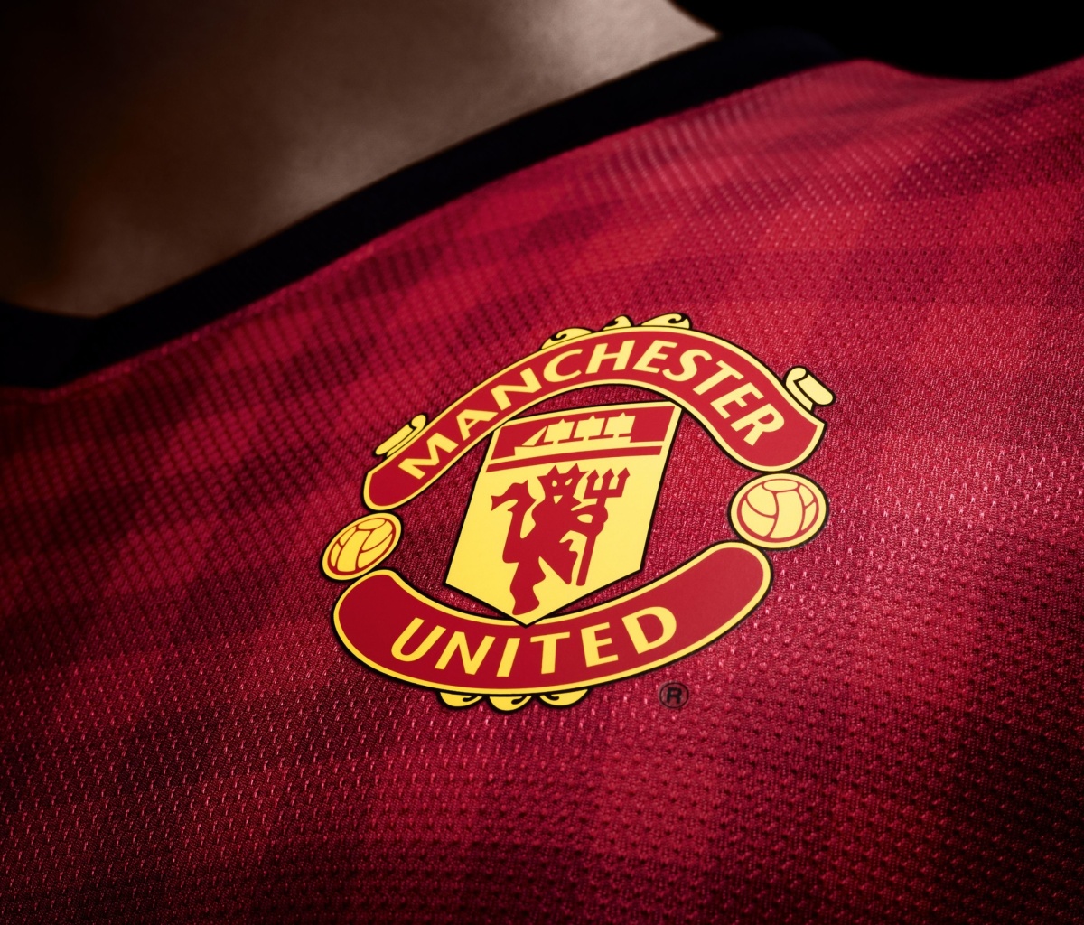 Das Manchester United Logo Wallpaper 1200x1024