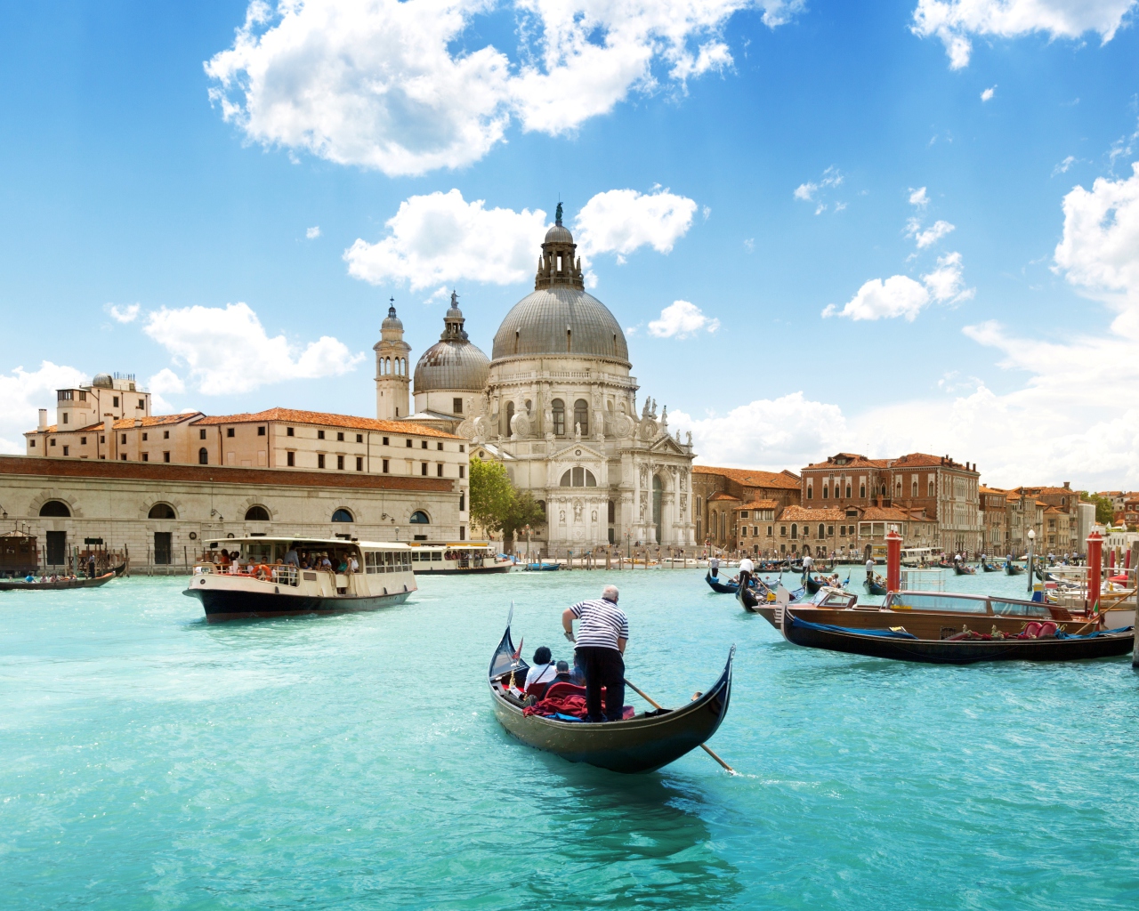 Venice Grand Canal wallpaper 1280x1024