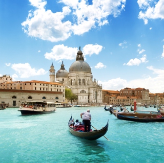 Kostenloses Venice Grand Canal Wallpaper für iPad mini