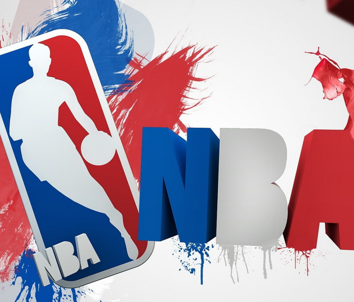 Das NBA Logo Wallpaper 1200x1024