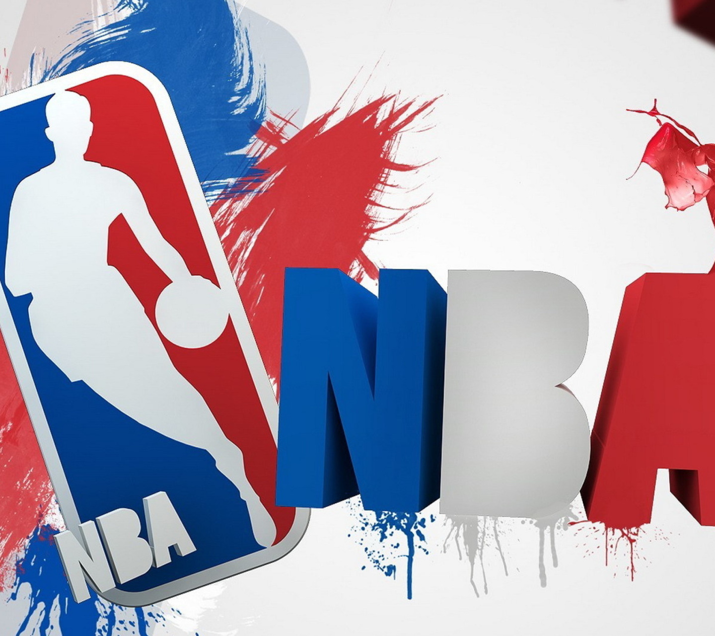 Das NBA Logo Wallpaper 1440x1280