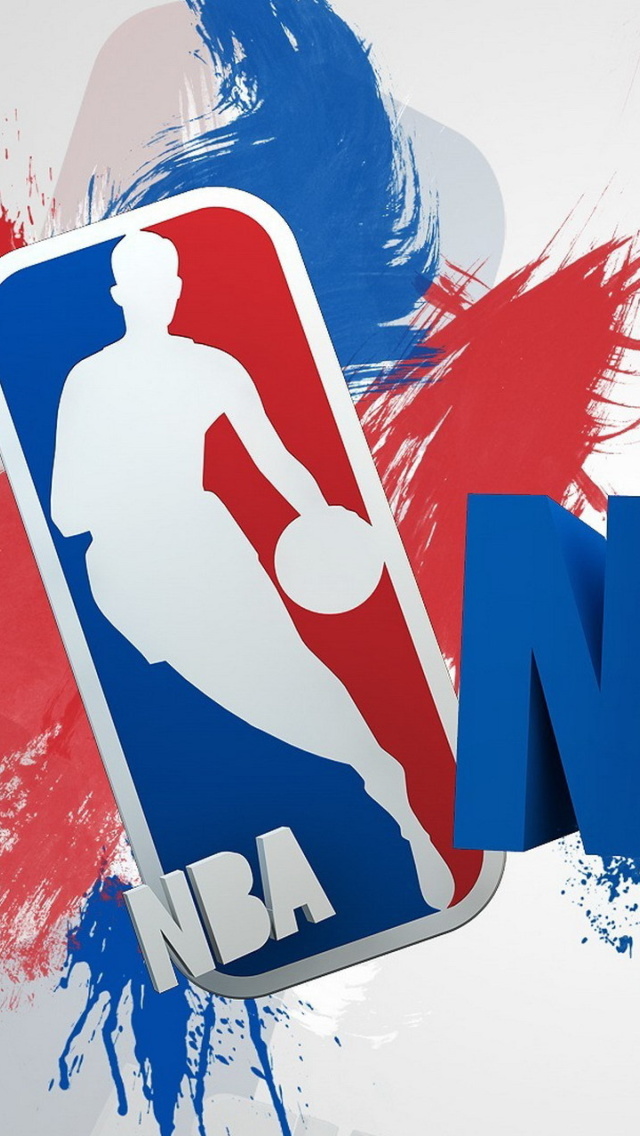 Das NBA Logo Wallpaper 640x1136
