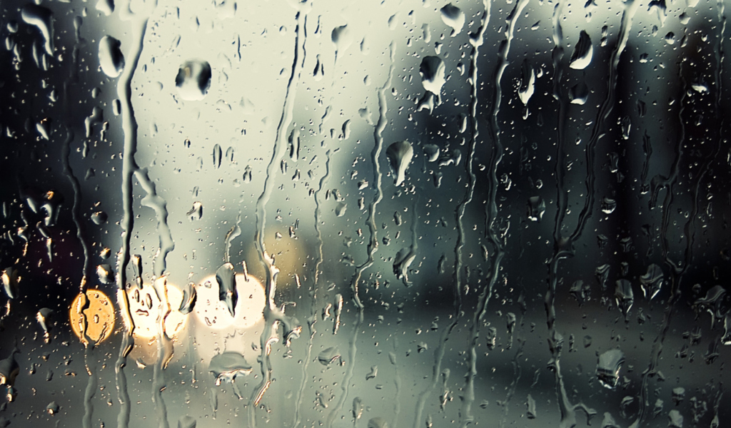 Screenshot №1 pro téma Rain Drops On Window 1024x600