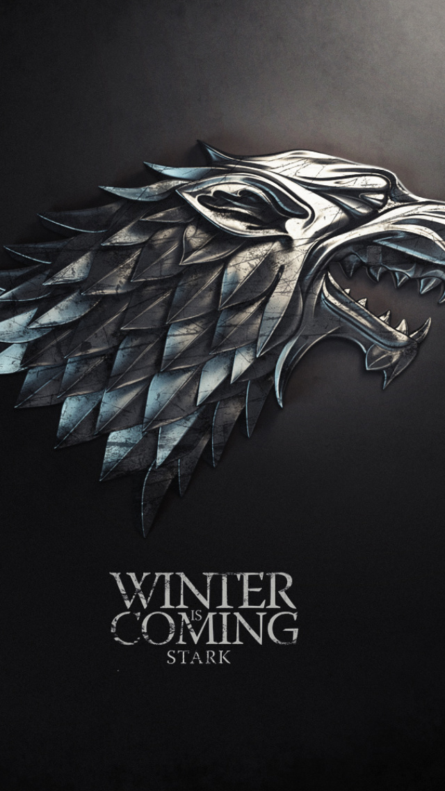 Winter is coming wallpaper 640x1136
