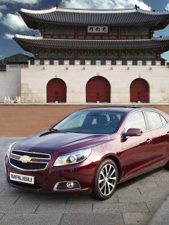 Screenshot №1 pro téma Chevrolet Malibu Sedan 240x320