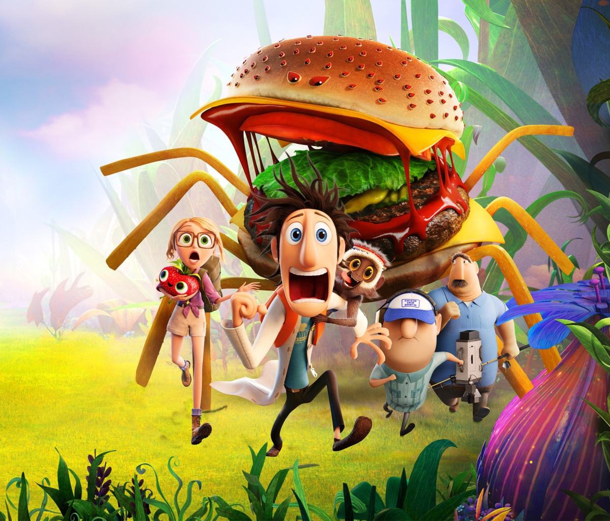 Screenshot №1 pro téma Cloudy With A Chance Of Meatballs 1200x1024