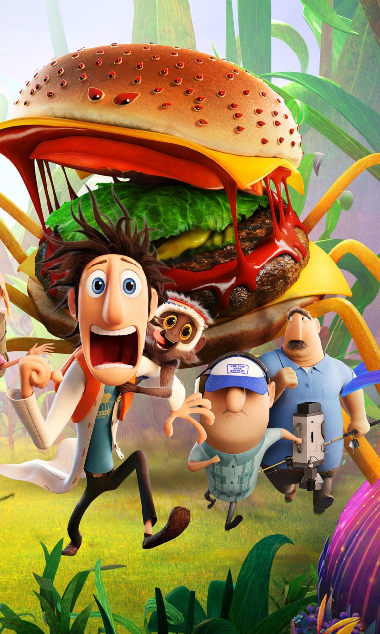 Screenshot №1 pro téma Cloudy With A Chance Of Meatballs 768x1280