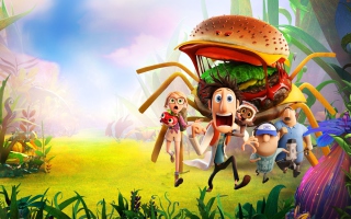 Cloudy With A Chance Of Meatballs - Obrázkek zdarma pro 1280x720