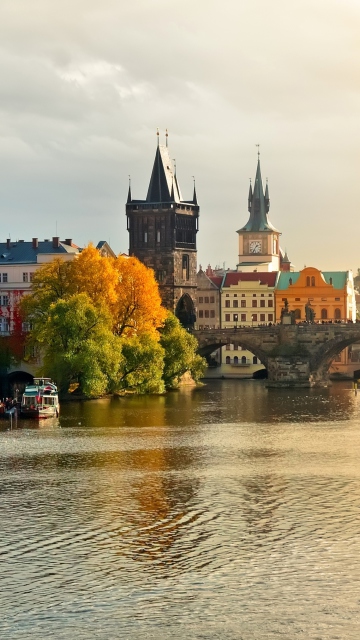 Sfondi Charles Bridge 360x640