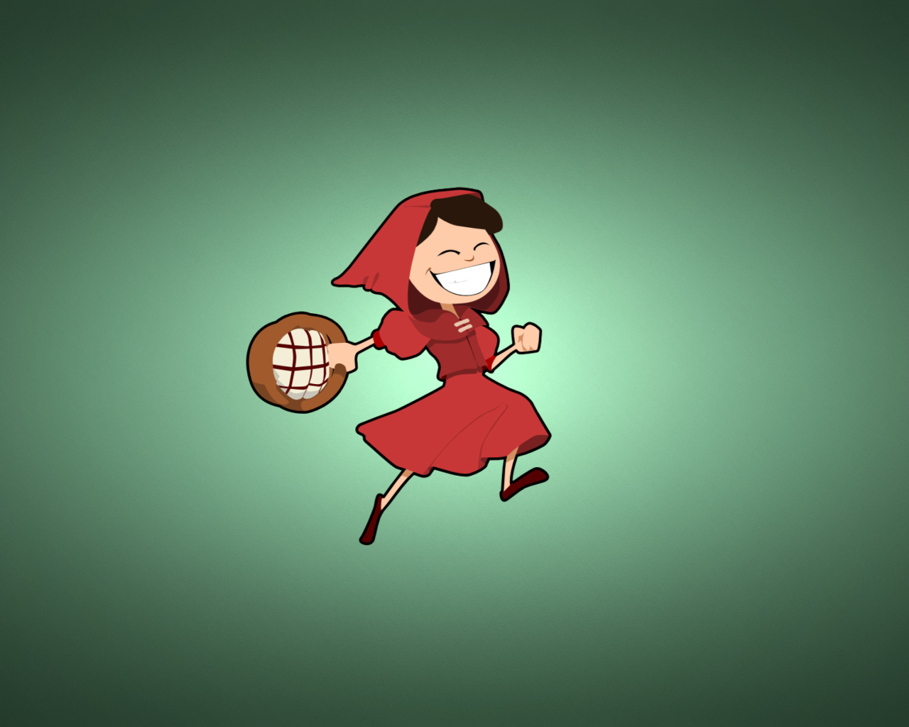 Обои Red Riding Hood 1280x1024