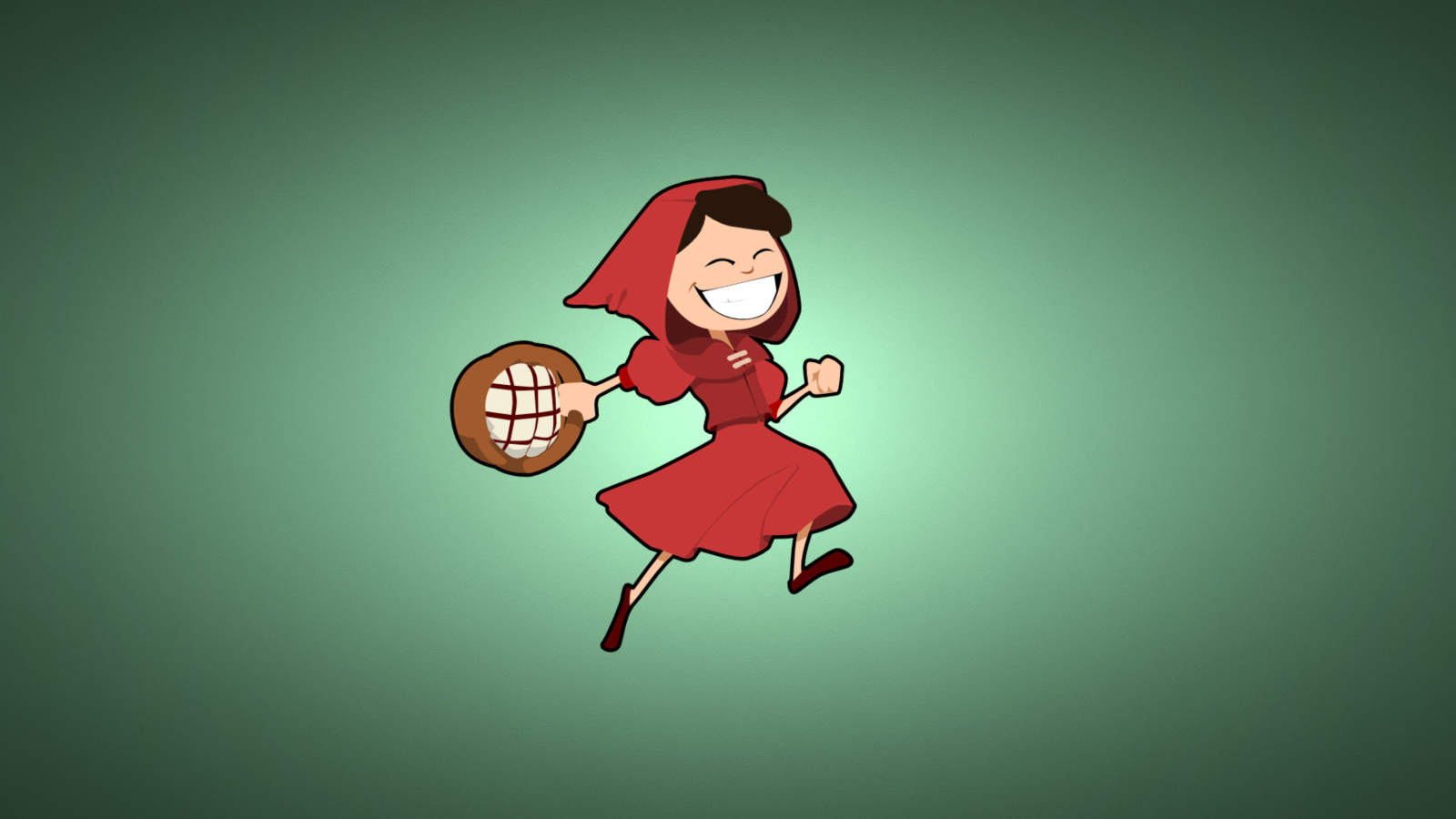 Das Red Riding Hood Wallpaper 1600x900