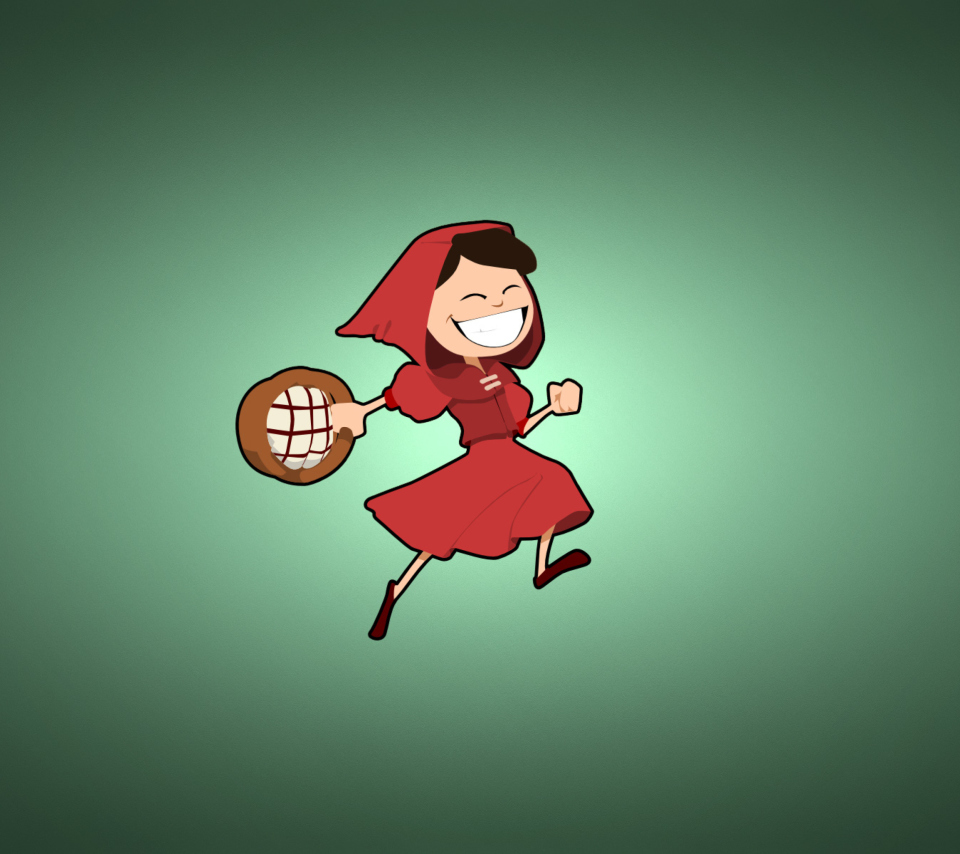 Das Red Riding Hood Wallpaper 960x854