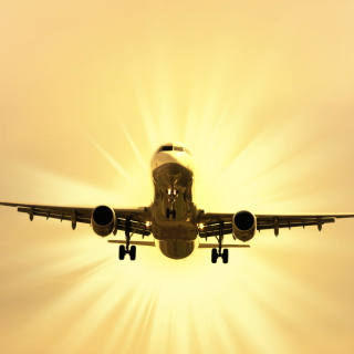 Airplane Takeoff - Obrázkek zdarma pro iPad