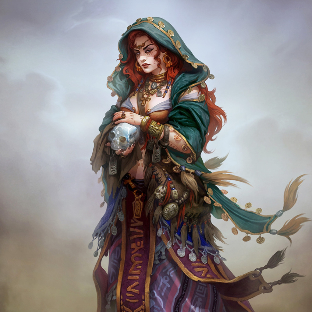 Das Gypsy Witchcraft in Romani mythology Wallpaper 1024x1024